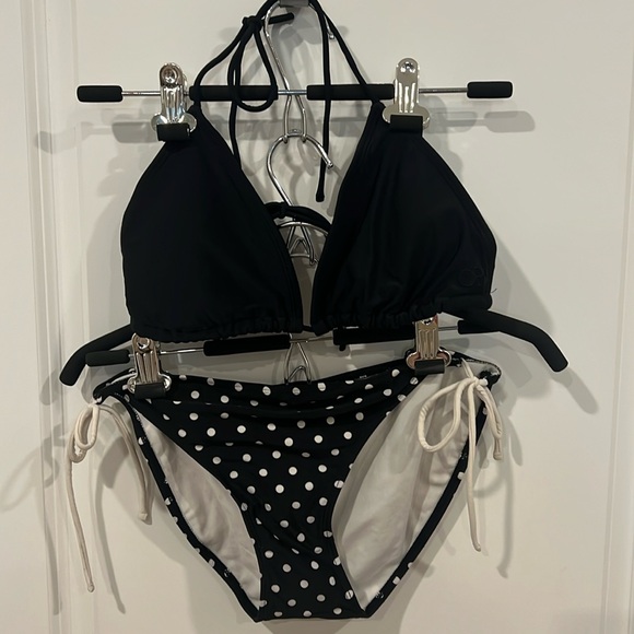 OP Other - OP two-piece swimsuit… Black and white polkadots